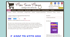 Desktop Screenshot of momsavesmoney.net